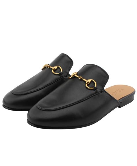 princetown leather slipper fake gucci|Gucci princetown leather slipper women.